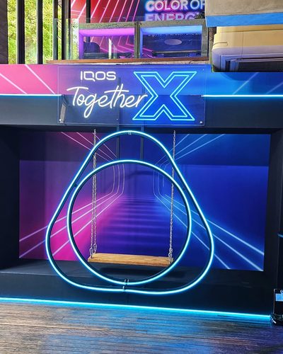 아이코스 팝업 Together X 존